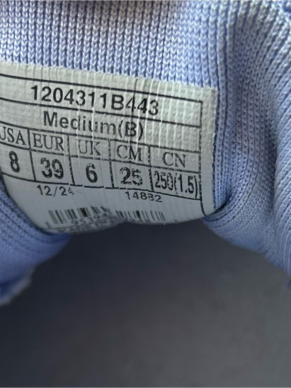 Brooks ghost 17 running shoes blue orange women’s US 8B EU 39 road sneakers - Picture 14 of 14